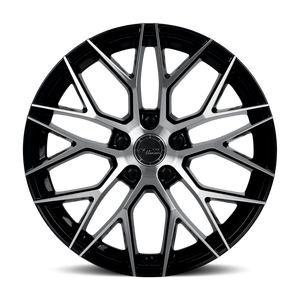 Katana KR01 Gloss Black Machined Face 20x8.5 +40 5x108mm 73.1mm