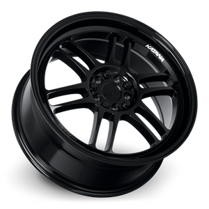 Katana KR02 Gloss Black 18x8 +40 5x120|5x114.3mm 73.1mm