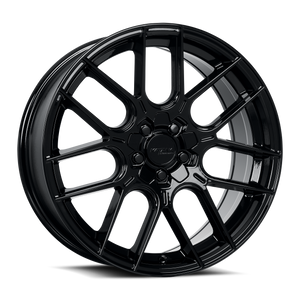 Katana KR04 Gloss Black 20x8.5 +40 5x108|5x114.3mm 73.1mm