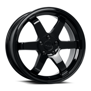 Katana KR08 Gloss Black 17x7.5 +40 5x108mm 73.1mm