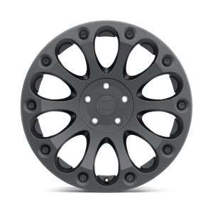 Level 8 IMPACT Matte Black 15x8 -24 5x114.3mm 76.1mm - Wheelwiz