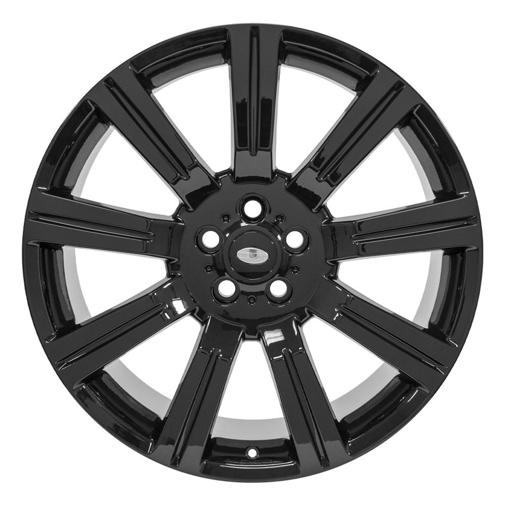 OE Wheels Replica LR01 Gloss Black 22x10.0 +50 5x120mm 72.6mm