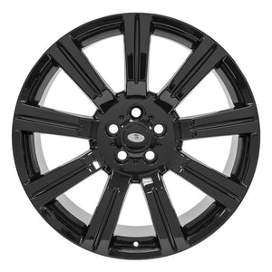 OE Wheels Replica LR01 Gloss Black 22x10.0 +50 5x120mm 72.6mm - Wheelwiz