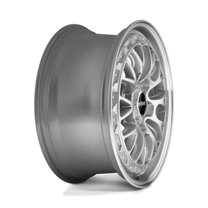 Rotiform R155 LSR Gloss Silver Machined 19x8.5 +35 5x112mm 66.6mm - Wheelwiz