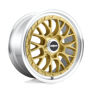 Rotiform R156 LSR Matte Gold Machined 18x8.5 +45 5x112mm 66.6mm - Wheelwiz