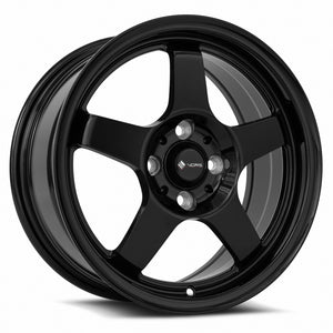 Vors LT05 Gloss Black 15x7 +40 4x98mm 73.1mm - Wheelwiz
