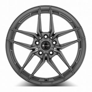 Vors LT53 Gloss Gun Metal 18x9 +35 5x120mm 73.1mm - Wheelwiz