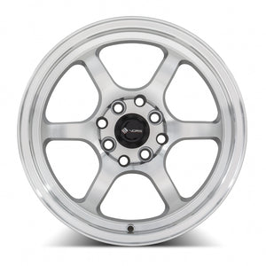 Vors LT61 Silver Machined Face 15x7 +35 4x98mm 73.1mm - Wheelwiz