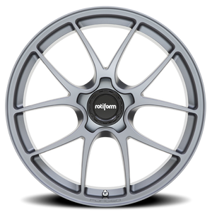 Rotiform R901 LTN Satin Titanium 19x8.5 +45 5x112mm 57.1mm - Wheelwiz