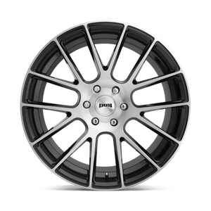DUB S206 LUXE Gloss Black Brushed 22x9.5 +30 6x139.7mm 78.1mm - Wheelwiz