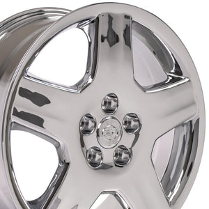 OE Wheels Replica LX02 Chrome 18x7.5 +45 5x114.3mm 60.1mm - Wheelwiz