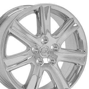 OE Wheels Replica LX12 Chrome 17x7.0 +45 5x114.3mm 60.1mm - Wheelwiz