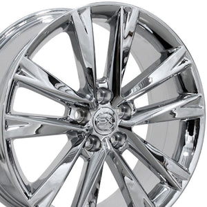 OE Wheels Replica LX24 Chrome 19x7.5 +35 5x114.3mm 60.1mm - Wheelwiz