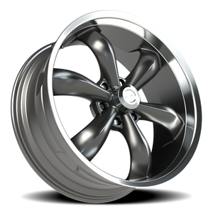 Vision Wheel 142 Gunmetal Machined Lip 20x9 +20 6x139.7mm 106.2mm - Wheelwiz