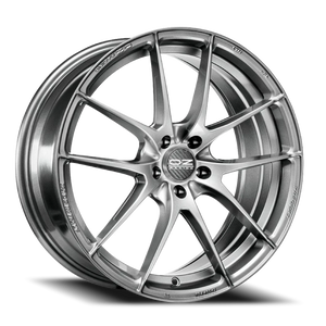 OZ Racing Leggera HLT Gloss Grigio Corsa Bright 19x8.5 +53 5x130mm 71.56mm - Wheelwiz