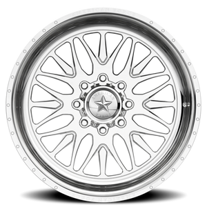 American Force H37 Locus SS Polished 20x10 -25 6x139.7mm 78.1mm - Wheelwiz