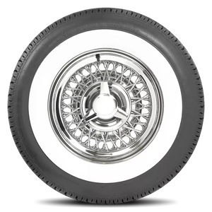 Coker American Classic Radial (2 1/2 INCH Whitewall) 205/75R15 - Wheelwiz