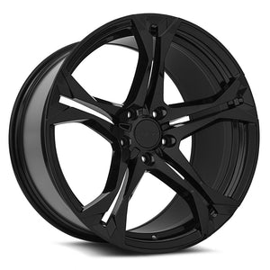 MRR M017 Gloss Black 20x11 +43 5x120mm 67.1mm - Wheelwiz