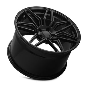 MRR M024 Gloss Black 20x12 +50 5x120.65mm 70.3mm - Wheelwiz