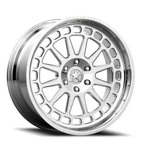 American Force M17 Sentinel HO Polished 22x10 +25 5x135mm 87mm - Wheelwiz