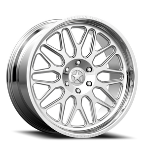American Force M54 Evolve HO Polished 22x10 +25 5x127mm 78.1mm - Wheelwiz