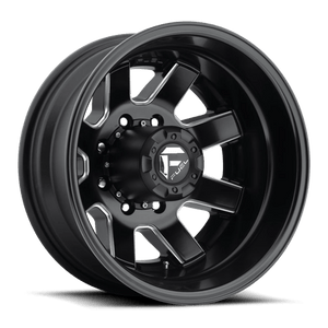 Fuel Offroad D538 MAVERICK Matte Black Milled 17x6.5 -140 8x200mm 142mm - Wheelwiz
