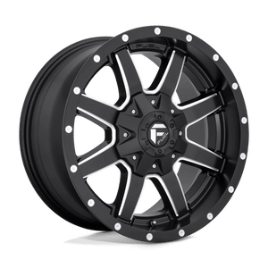 Fuel Offroad D538 MAVERICK Matte Black Milled 24x12 -44 5x127|5x139.7mm 87.1mm - Wheelwiz