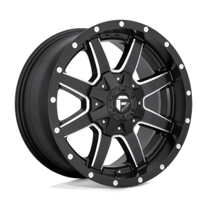 Fuel Offroad D538 MAVERICK Matte Black Milled 22x9.5 +25 8x180mm 125.1mm - Wheelwiz