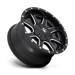 Fuel Offroad D538 MAVERICK Matte Black Milled 22x12 -44 5x139.7|5x150mm 110.1mm - Wheelwiz