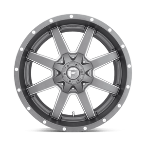 Fuel Offroad D542 MAVERICK Matte Gun Metal Milled 20x9 +1 5x139.7|5x150mm 110.1mm - Wheelwiz