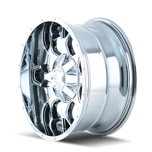 Mayhem WARRIOR Chrome 20x9 0 5x127|5x139.7mm 87mm - Wheelwiz
