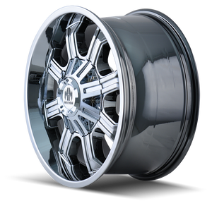 Mayhem BEAST Chrome 20x9 -12 5x139.7|5x150mm 110mm - Wheelwiz