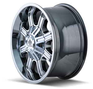 Mayhem BEAST Chrome 20x9 +18 6x135|6x139.7mm 106mm - WheelWiz