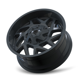 Mayhem HATCHET Gloss gunmetal 20x9 +18 5x139.7|5x150mm 110mm - Wheelwiz