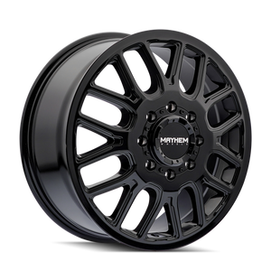 Mayhem COGENT DUALLY Gloss black 20x8.25 +115 8x210mm 154.2mm - Wheelwiz