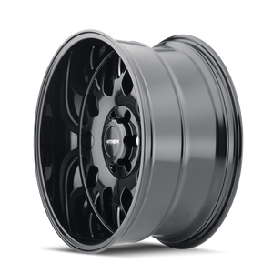 Mayhem TRIPWIRE Gloss black milled 20x10 -19 8x165.1mm 130.8mm - Wheelwiz