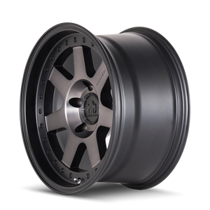Mayhem PRODIGY Matte black machined 18x9 -6 6x120mm 66.9mm - Wheelwiz