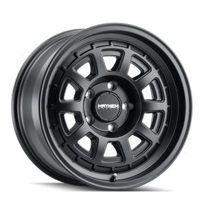 Mayhem VOYAGER Matte black 17x8 +38 5x120mm 72.56mm - Wheelwiz