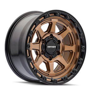 Mayhem RIDGELINE Satin bronze 17x8.5 -6 5x127mm 78.1mm - Wheelwiz