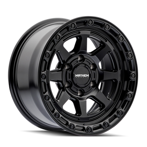 Mayhem RIDGELINE Satin black 17x8.5 -6 6x139.7mm 106.1mm - Wheelwiz