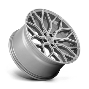 Niche M265 MAZZANTI Anthracite Brushed Tint Clear 20x9 +35 5x114.3mm 72.6mm - Wheelwiz