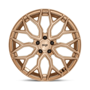 Niche M263 MAZZANTI Bronze Brushed 19x9.5 +48 5x112mm 66.6mm - Wheelwiz