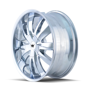 Mazzi EDGE Chrome 18x7.5 +40 5x108|5x114.3mm 72.62mm - Wheelwiz