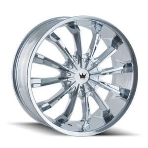 Mazzi FUSION Chrome 18x7.5 +40 5x108|5x114.3mm 72.62mm - Wheelwiz