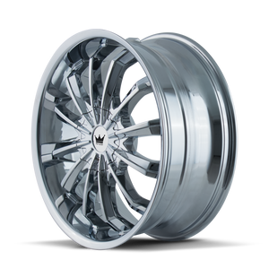 Mazzi FUSION Chrome 18x7.5 +40 5x108|5x114.3mm 72.62mm - Wheelwiz