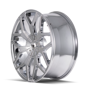 Mazzi PROFILE Chrome 22x9.5 +18 5x115|5x139.7mm 87mm - Wheelwiz