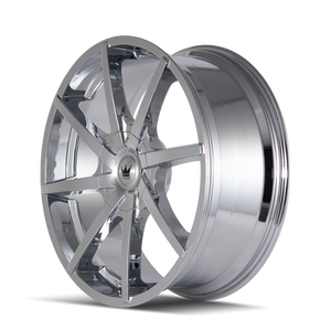 Mazzi KICKSTAND Chrome 20x8.5 +35 5x108|5x114.3mm 72.62mm - Wheelwiz