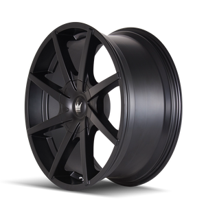 Mazzi KICKSTAND Matte black 24x9.5 +30 6x135|6x139.7mm 106mm - Wheelwiz