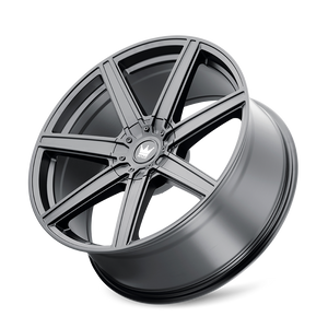 Mazzi LAGUNA Matte black 22x8.5 +38 5x112|5x120mm 74.1mm - Wheelwiz