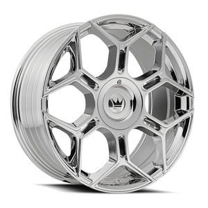 Mazzi LIBRA Chrome 20x8.5 +35 5x110|5x115mm 72.6mm - Wheelwiz